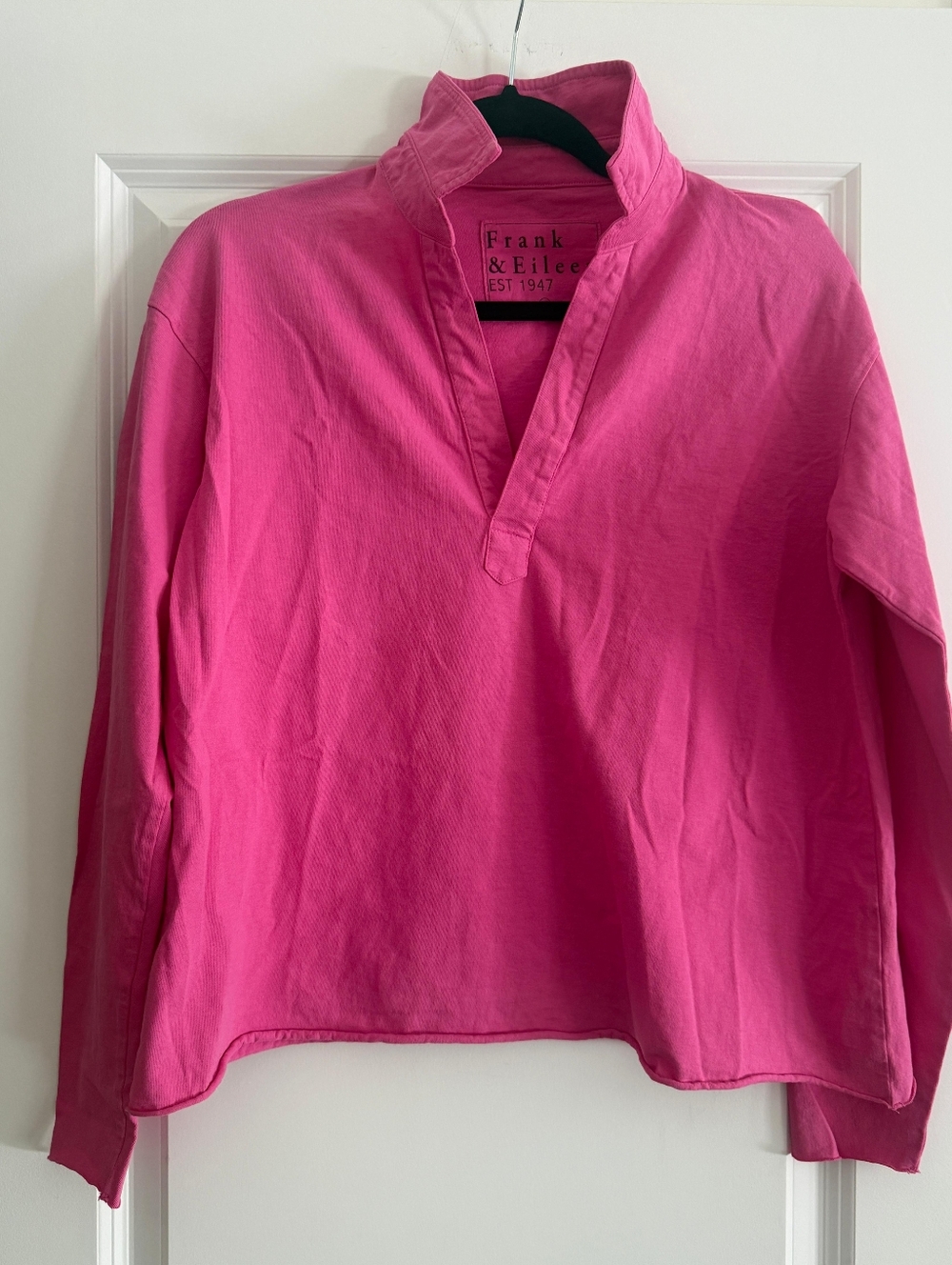 NWOT Frank & Eileen Patrick Jersey Pullover (new damaged)